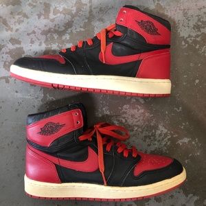 Nike Air Jordan 1 Bred OG 1985 Release